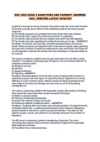 NSG 3800 Exam 2 Questions and Answers PDF &vert; Nursing Exam Study Guide