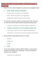 NACE 1 PN-RN Final Exam 2026 &vert; Practice Questions & Answers