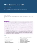 Micro-Economie voor &vert; Varian &vert; Tilburg &vert; 2026&sol;27