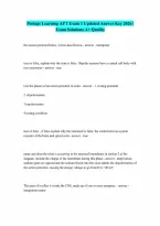 Portage Learning AP 1 Exam 1 Question and answer already passed 2026 UPDATED Answers 20262027 RATED A