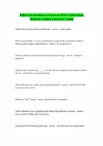 RBS ExamQuestions And Answers2026 100 Correct Answers Verified A Graded