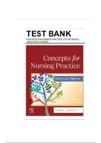 TEST BANK For Concepts For Nursing Practice &lpar;With Ebook Access On Vitalsource&rpar; 4th Edition Most Latest Version 2025 &lbrack;A&plus;&rsqb; All Chapters Fully Coveredby Jean Foret Giddens Phd RN FAAN ANEF isbn 978-0323809825 COMPLETE GUIDE ALL CHAPTERS COVERED 100&percnt; VERIFIED