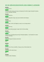 Rt 101 Updated Questions And Correct Answers