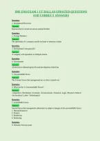 Ims 3310 Exam 1 Ut Dallas Updated Questions&NewLine;And Correct Answers