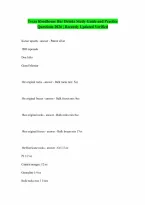 Texas Roadhouse Bar Drinks Study Guide Question and answer 2026 verified latest version Complete Questions and Verified Answers