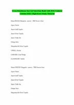 Texas Roadhouse bar test Questions with complete solution 2026 Latest version Updated 2026