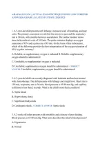 AHA PALS Actual Exam Questions and Answers 2026&sol;2027 &vert; Latest Pediatric Advanced Life Support Certification Exam Prep &vert; Complete Study Guide