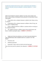 Florida Bail Bonds State Exam 2026&sol;2027 &vert; Complete Licensing Exam Prep Study Guide with Practice Questions and Answers