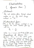 Gauss law and it's application completely explained by diagram with step by step mathematical proof&period;
