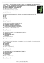 Current Psychotherapies Test Bank &vert; Questions & Correct Answers &vert; Complete Chapter Review