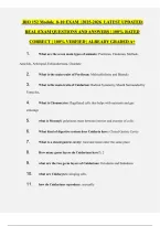 BIO 152 Modules 8&ndash;10 Exam 2026&sol;2027 &vert; Biology Practice Questions&comma; Answers & Exam Study Guide&NewLine;