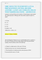 NBRC Mock TMC Exam Review 2026&sol;2027 &vert; Therapist Multiple-Choice Practice Questions&comma; Answers & Certification Study Guide