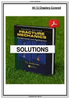 Solutions Manual&colon; Conv for Fracture Mechanics Fundamentals and Applications &lpar;4th Edition&rpar; - Graded A&plus; Comprehens&period;&period;&period;
