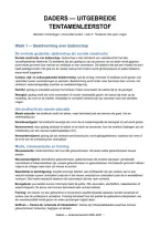 Tentamenleerstof Daders &vert; Criminologie &vert; Leiden &vert; 2026&sol;27
