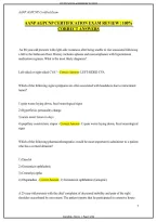 Test Bank for 5 Aanp Agpcnp Certified Exam Questions - Graded A&plus; Comprehensive Exam Prep
