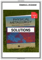 Solutions Manual&colon; Conv for Physical Metallurgy Principles and Design &lpar;1st Edition&rpar; - Graded A&plus; Comprehensive Exa&period;&period;&period;