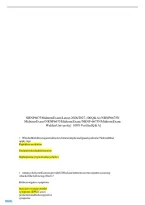 package  deal for nrnp 6675 exams   with complete rationales 100&percnt; pass A&plus;