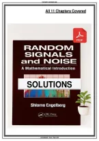 Solutions Manual&colon; Conv for Random Signals and Noise a Mathematical Introduction &lpar;1st Edition&rpar; - Graded A&plus; Compre&period;&period;&period;