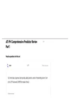 ATI PN Comprehensive Predictor Review Part 1 &ndash; Practical Nursing Study Guide&comma; Practice Questions & Exam Review 2026&sol;2027