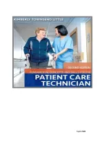 TEST BANK FOR Fundamental Concepts and Skills for the Patient Care Technician 2nd Edition by Kimberly Townsend Little ISBN&colon;978-0323794855 COMPLETE GUIDE ALL CHAPTERS COVERED 100&percnt; VERIFIED A&plus;GRADE ASSURED&excl;&excl;&excl;&excl;&excl;