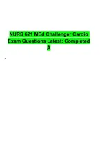 Cardiovascular Disease Exam Questions & Review