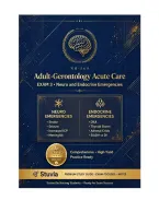 NR-569 Adult-Gerontology Acute Care COMPLETE BUNDLE 2026&sol;2027 &vert; 6 EXAMS &equals; Q&A &vert; A&plus; VERIFIED &vert; Cardiovascular&comma; Pulmonary&comma; Neuro&comma; GI&comma; Trauma&comma; Procedures &vert; Expert Verified &vert; Pass Guaranteed &vert; Just Released