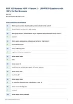 NUR 163 Hondros NUR 163 exam 2 &ndash; UPDATED Questions with&NewLine;100&percnt; Verified Answers&NewLine;