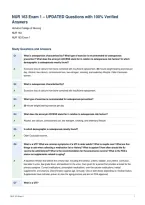 NUR 163 Exam 1 &ndash; UPDATED Questions with 100&percnt; Verified&NewLine;Answers