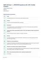 NUR 163 Exam 1 &ndash; UPDATED Questions with 100&percnt; Verified&NewLine;Answers