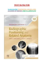 STUDY&vert;BUNDLE&semi; Bontrager&rsquo;s Textbook of Radiographic Positioning and Related Anatomy 10th  & 11 Edition by Lampignano &vert;&vert; all chapters complete 2026~2027 guide&period;