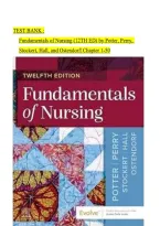 TEST BANK Fundamentals of Nursing &lpar;12TH ED&rpar; by Potter&comma; Perry&comma; Stockert&comma; Hall&comma; and Ostendorf&vert; Chapter 1-50&NewLine;