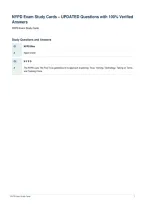 NYPD Exam Study Cards &ndash; UPDATED Questions with 100&percnt; Verified&NewLine;Answers&NewLine;