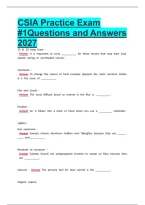 CSIA Exam IRC Open Book Portion Questions and Answers Updated 2027&period;