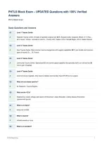 PHTLS Block Exam &ndash; UPDATED Questions with 100&percnt; Verified&NewLine;Answers&NewLine;