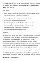 Oregon Public Adjuster Exam &ndash; Questions And Answers &vert; Verified&NewLine;And Well Detailed Answers &vert; Plus Rationales &vert; Guaranteed Pass &vert;&NewLine;Latest Exam Update&NewLine;