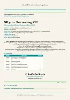 NR 341 Pharmacology Clinical Judgment Exam CJE 2026&sol;2027 &vert; 25 Verified Questions & Answers &vert; Chamberlain University Nursing Prep &vert; Instant Download