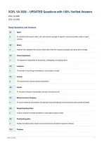 XCEL VA 2026 &ndash; UPDATED Questions with 100&percnt; Verified Answers&NewLine;