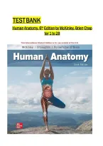 Test Bank for Human Anatomy&comma; 7th Edition by Kenneth Saladin