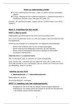 Samenvatting Recht en Onderneming &vert; UA &vert; Hendrik Vanhees &vert; 2025-2026