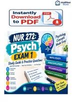 NUR 272&sol;NUR 272 Psych Exam 1 &ndash; Study Guide&comma; Practice Questions and Answers with Detailed Rationales 2026&sol;2027 Updated &vert; 100&percnt; Correct - Medgar Evers College&period;