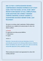 Nsg 123 Exams &vert;&vert; Most Recent Exams 2026&vert;2027 