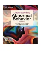 TEST BANK FOR Understanding Abnormal Behavior 12th Edition by David Sue &comma; Derald Wing Sue&comma; Diane Sue ISBN&colon; 978-0357365212 COMPLETE GUIDE ALL CHAPTERS COVERED 100&percnt; VERIFIED A&plus; GRADE ASSURED&excl;&excl;&excl;&excl;