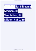 Test Bank&colon; 20221209204323 63939deb9fac5 for Pilbeam 's Mechanical Ventilation J M Cairo &lpar;6th Edition&rpar; - Graded A&period;&period;&period;