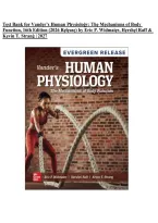 Test Bank for Vander&rsquo;s Human Physiology&colon; The Mechanisms of Body Function&comma; 16th Edition &lpar;2026 Release&rpar; by Eric P&period; Widmaier&comma; Hershel Raff & Kevin T&period; Strang &vert; ISBN&colon; 9781266652578 &vert; Questions and Answers &vert; 2027&NewLine;