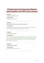 Phi Beta Sigma Final Assessment Material&NewLine;Actual Questions and 100&percnt; Correct Answers