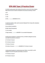 EPA 608 Type II Practice Exam &vert; Certification Test Questions & Answers 2026&sol;2027