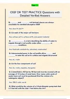 OSSF DR Test Practice Questions and Answers &ndash; On-Site Sewage Facility Certification Exam Study Guide