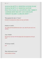 Massachusetts 1C Hoisting License Exam Practice Questions and Answers &ndash; Certification Study Guide