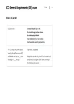 ICC General Requirements &lpar;GR&rpar; Exam Practice Questions and Answers &ndash; Certification Study Guide