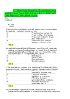 ATI RN Medical-Surgical CMS Proctored Exam Study Guide &vert; Practice Questions&comma; Answers & Rationales &vert; 2027 Preparation